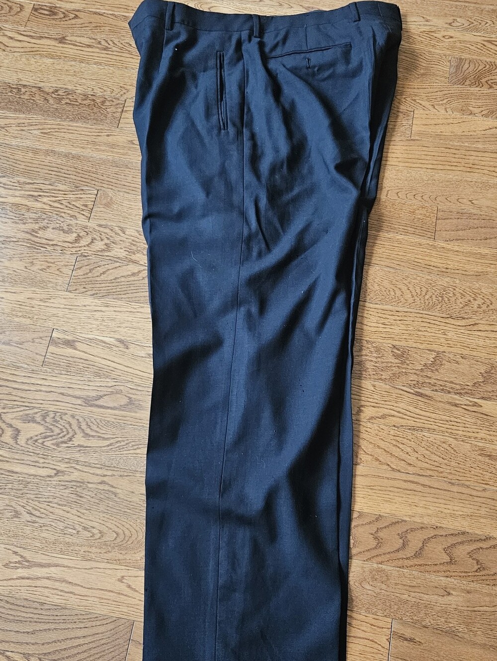 Men's Classic Black Dress Pants. Donna Karan